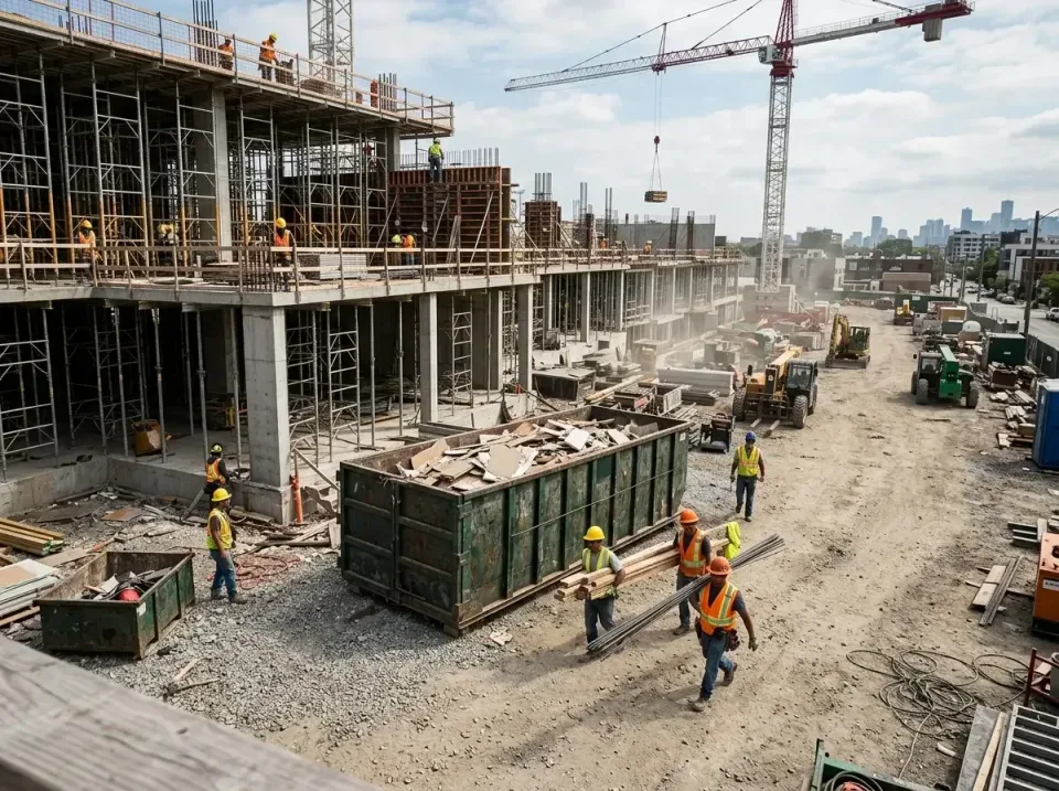 commercial-construction-site-w-002 — frequently asked questions, Low Cost Construction Dumpster Rental in Camp Springs, MD